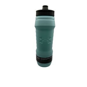Under Armour 32oz Velocity Squeeze Water Bottle Blue Leak-Resistant